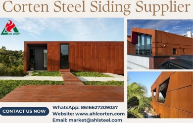 corten steel siding